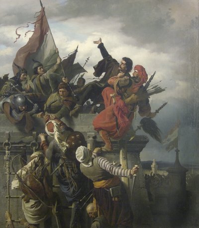 Il sacrificio di sé di Titusz Dugovics da Alexander von Wagner